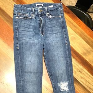 Good American Distressed Jeans